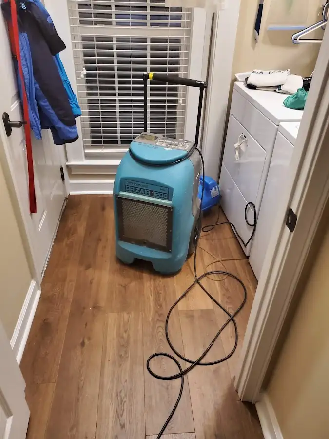 Commercial dehumidifier deployed for Crawl Space Restoration in Adrian